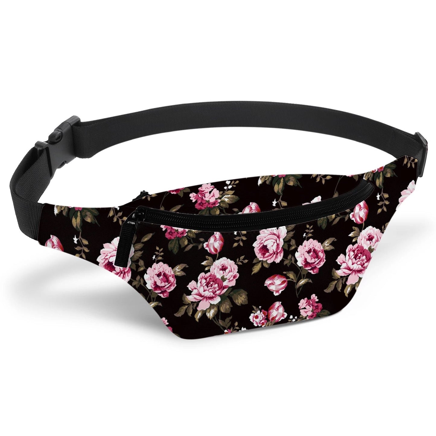 Fanny Pack Waist Bag - Pink Floral