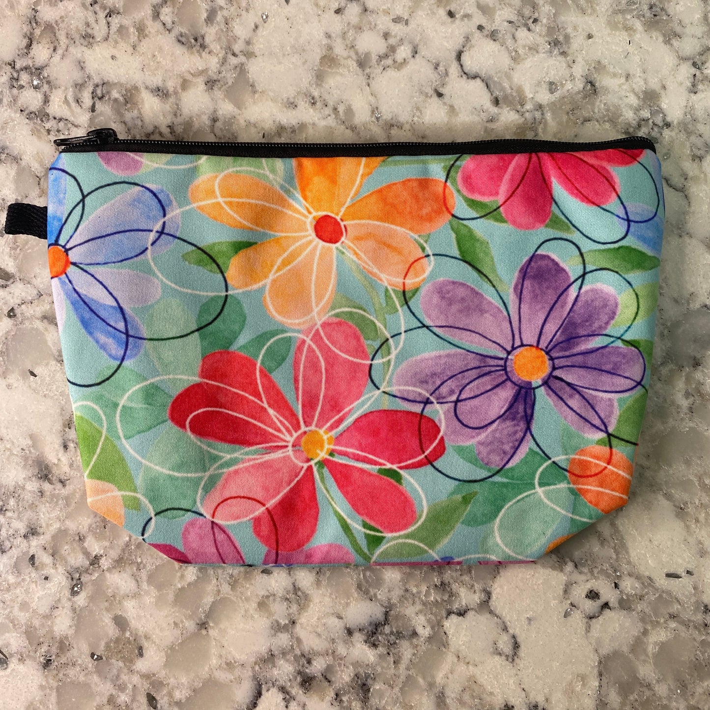 Pouch - Green Floral - *While Supplies Last*