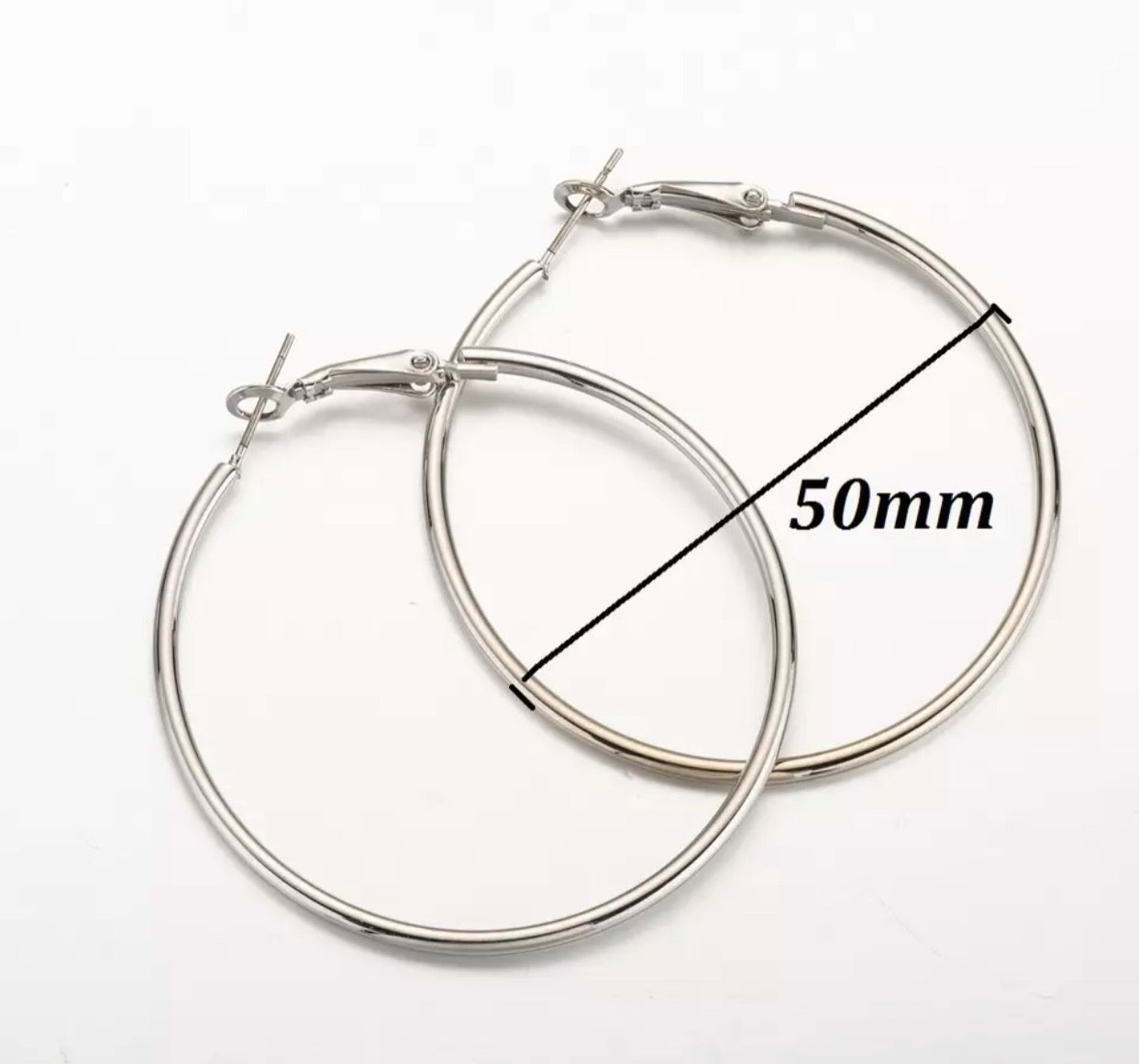 Metal Earrings - Hoops