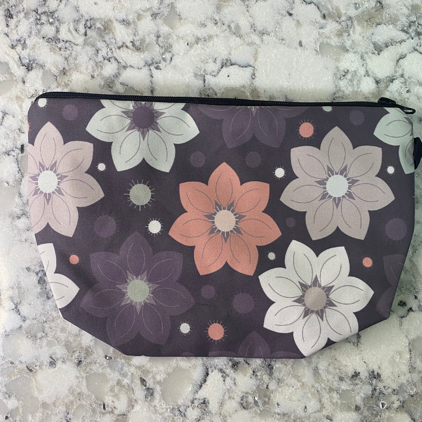 Pouch - Purple Floral - *While Supplies Last*