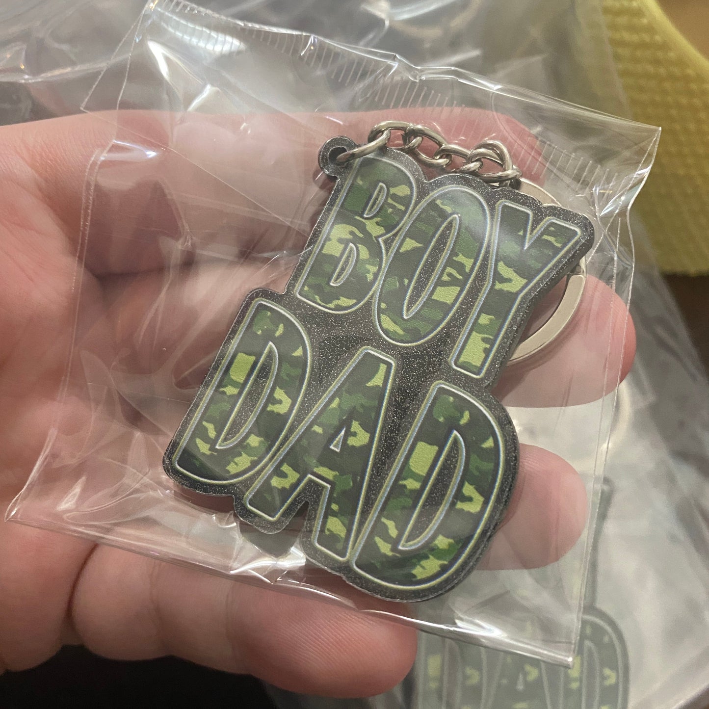 Keychain - Acrylic Boy/Girl Dad