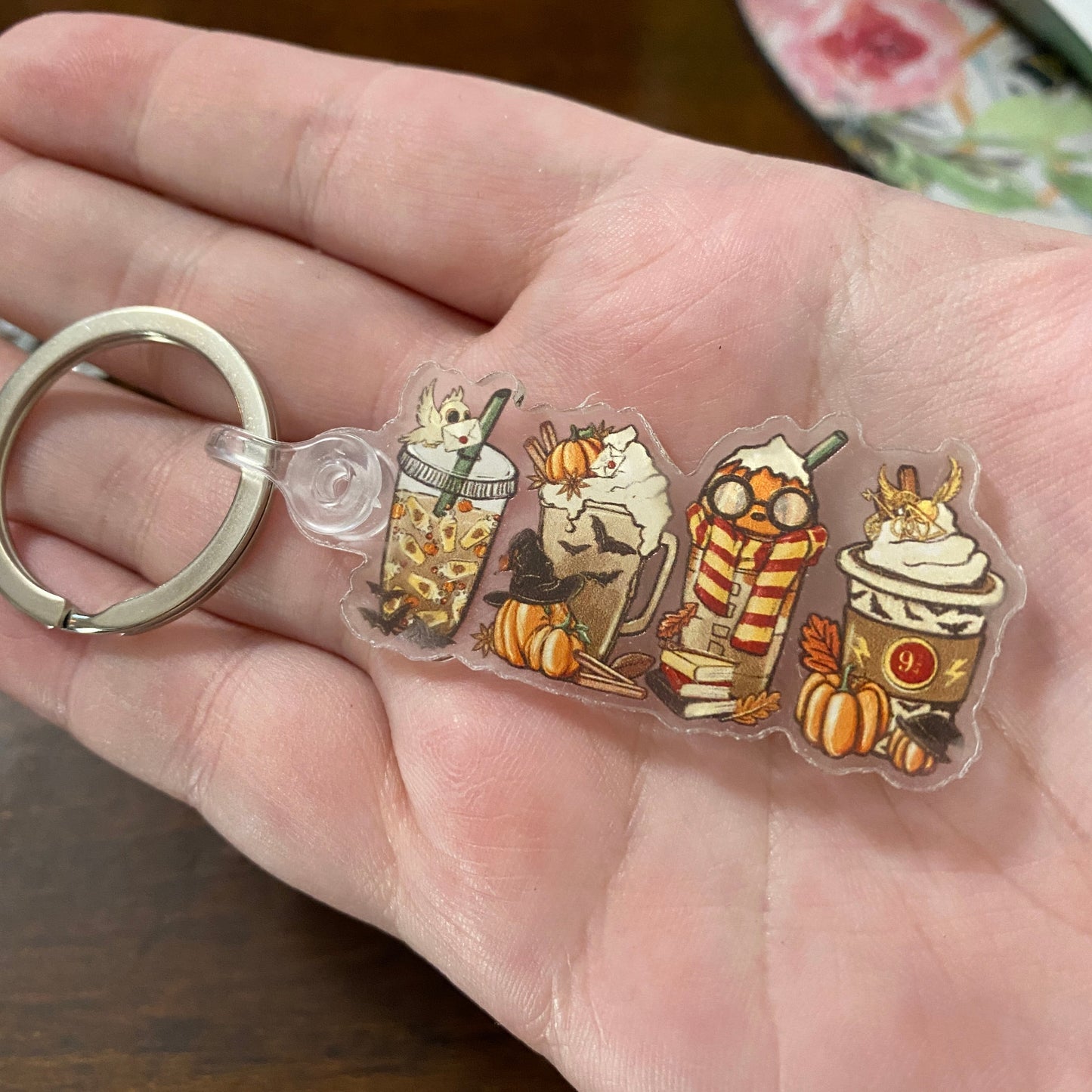 Keychain - Wizard Coffee