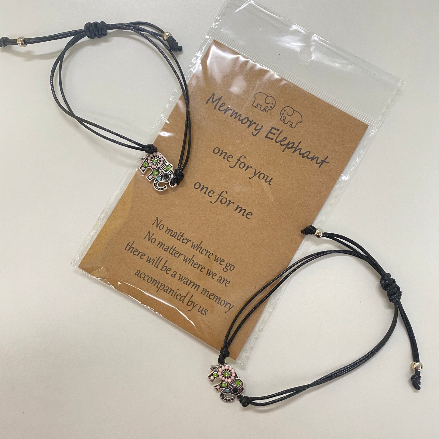 Bracelet - Make A Wish - Elephants
