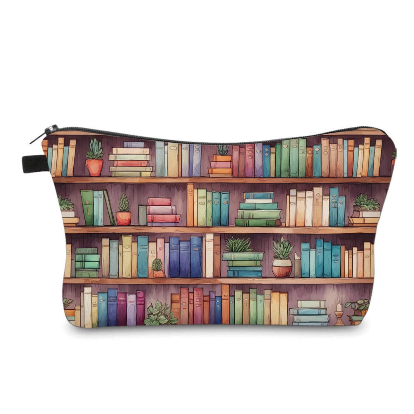 Mini Backpack, Pouch, & Mini Pouch Bundled Set - Book Shelves