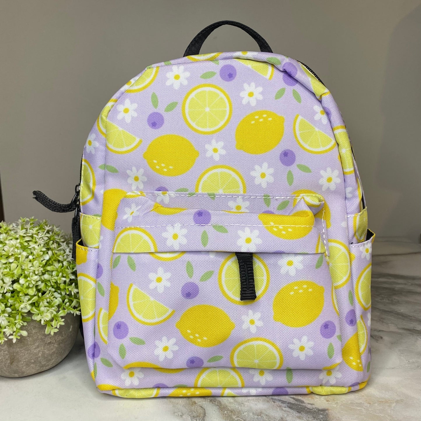 Mini Backpack - Blueberry Lemon