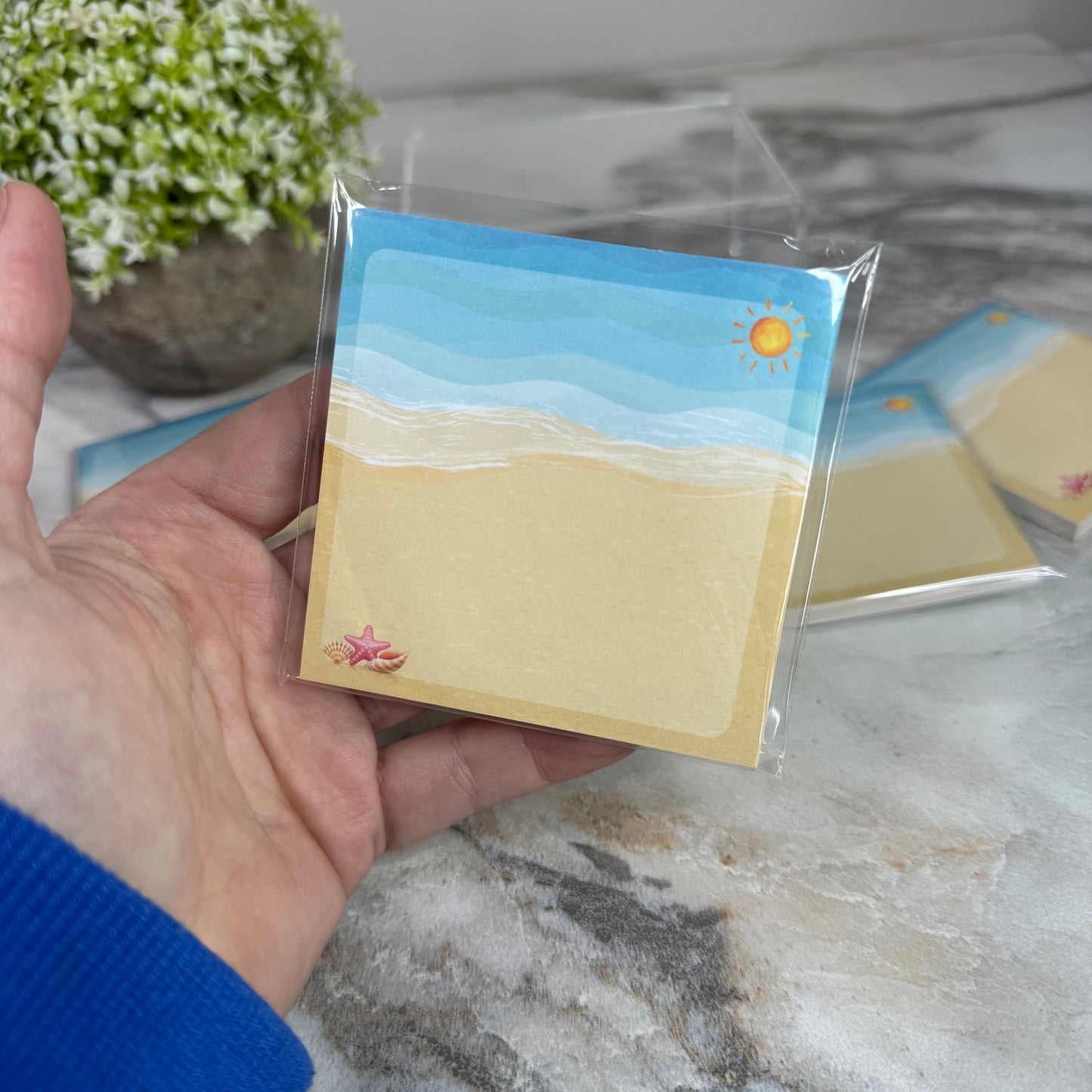 The Sticky Note Collection - Beach Sand Summer Seashell Sun