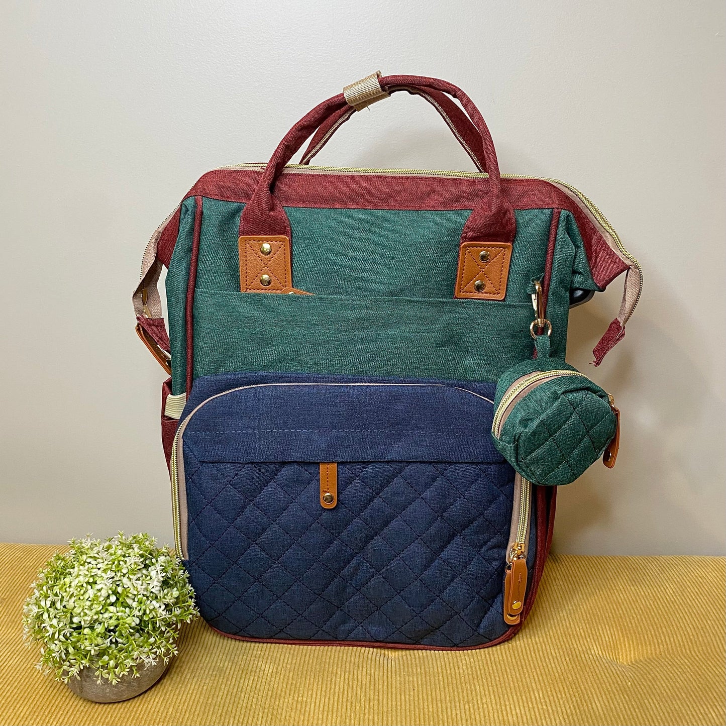 Emily Travel Bag - Quilted Solids
