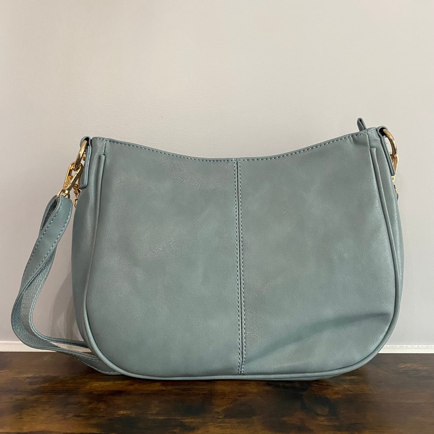 Rachael Crossbody Purse - Faux Leather Strap