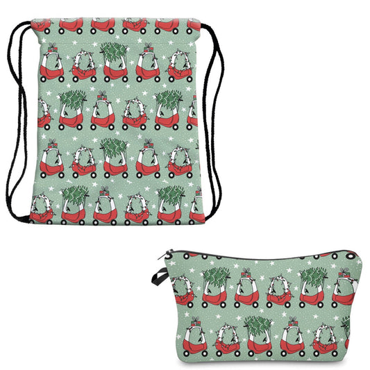 Drawstring & Pouch Holiday Set - Toy Car