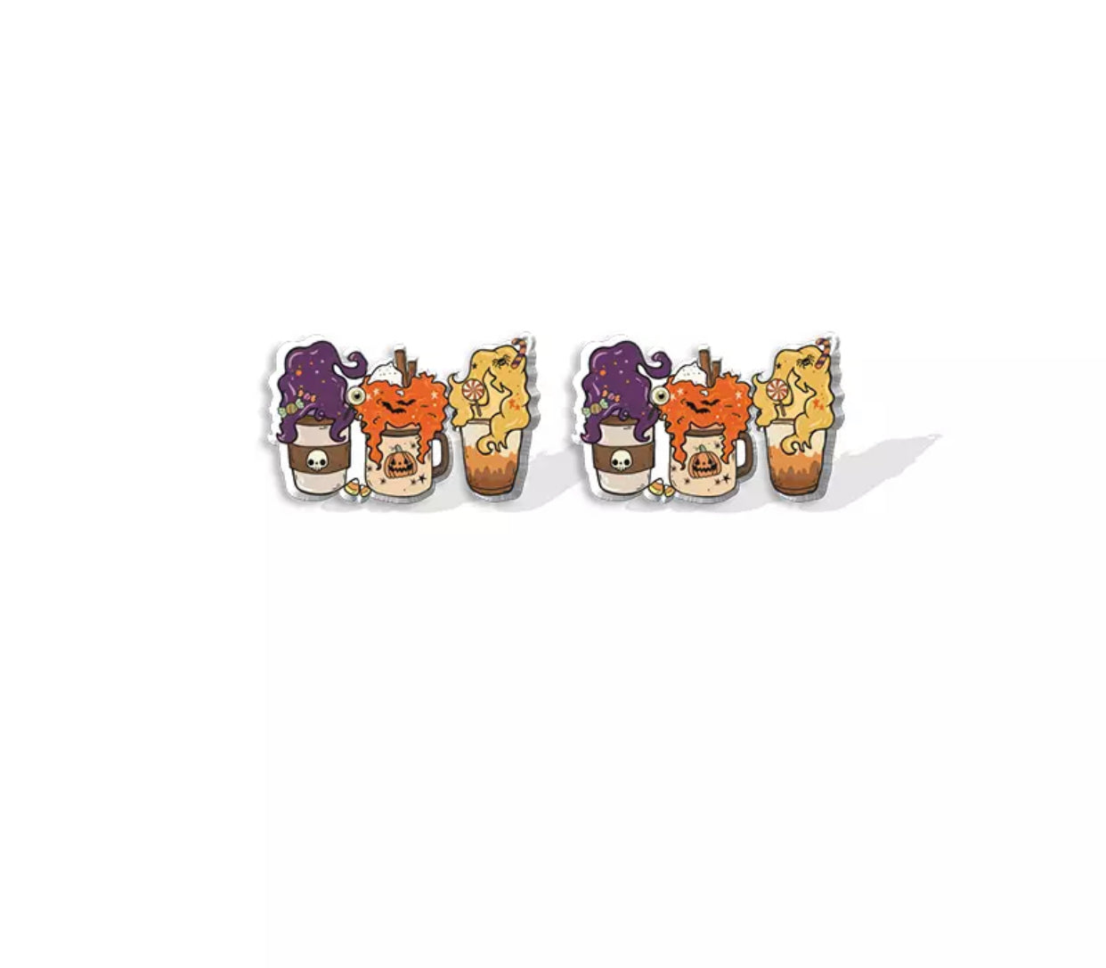 Acrylic Earrings - Halloween