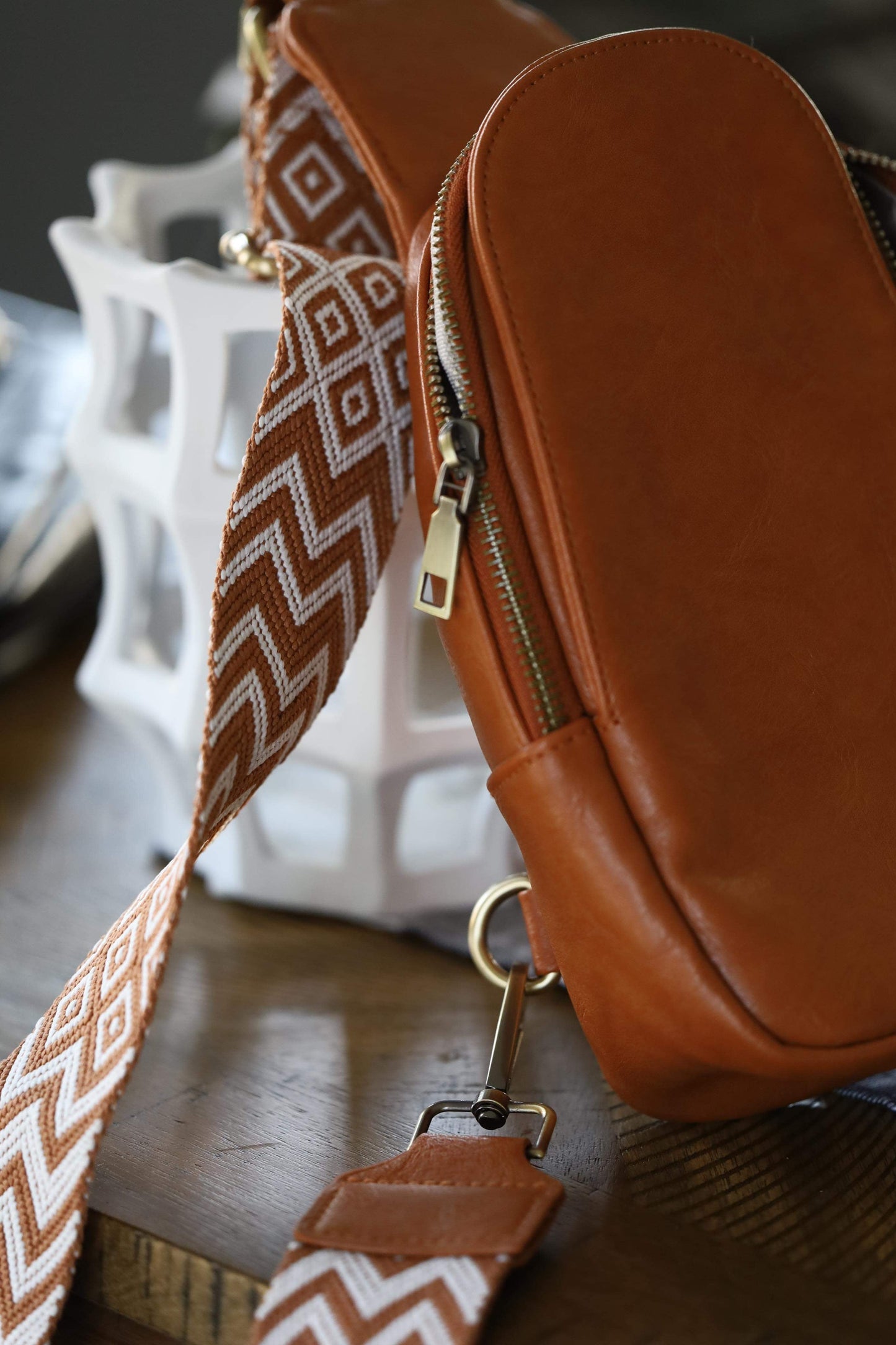 The Samantha - Sling Crossbody - Faux Leather - PREORDER