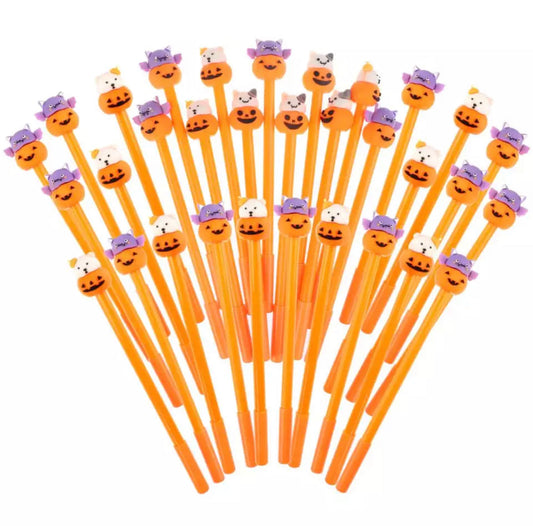 Pen - Pumpkin Bat Cat Bear