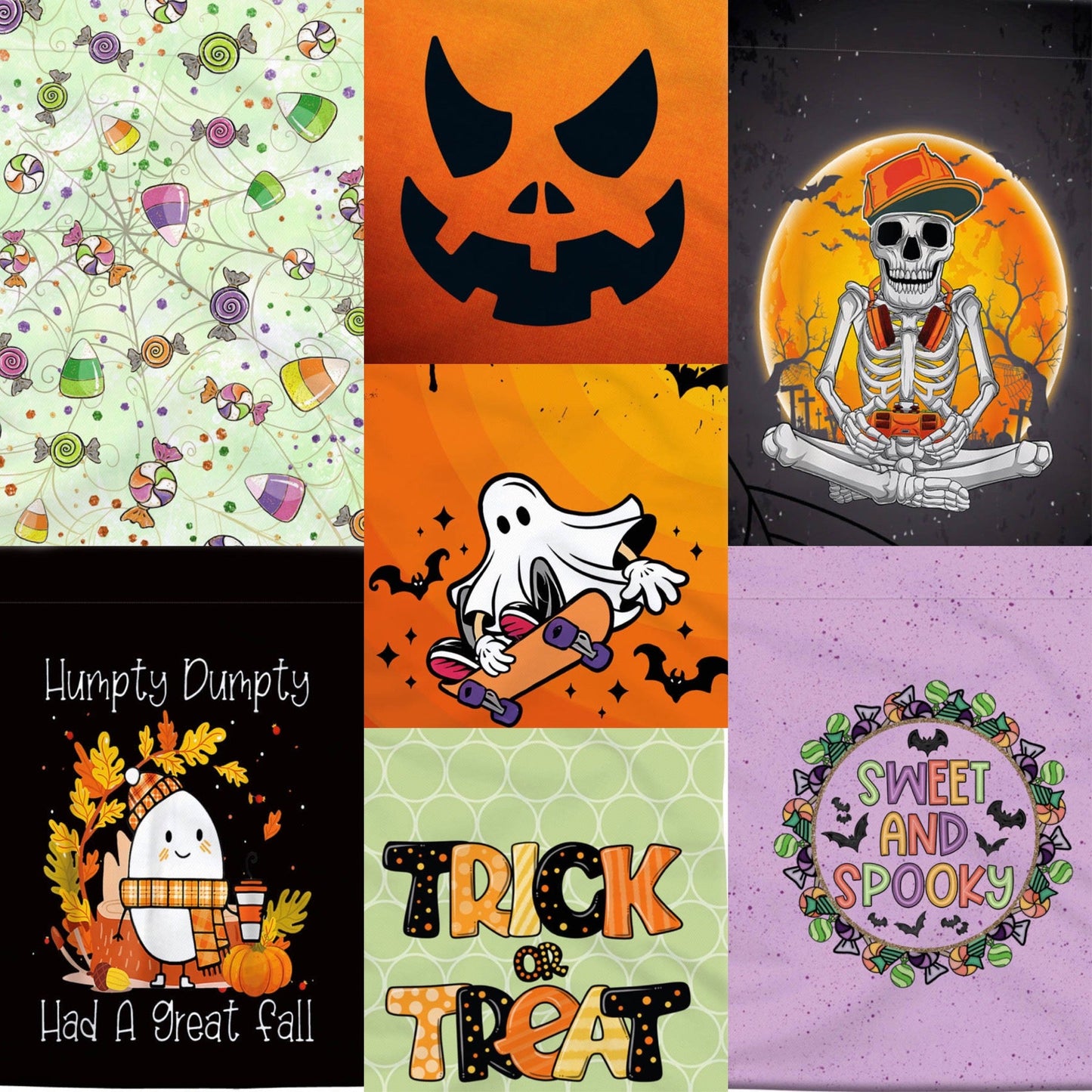 Trick or Treat Drawstring Bag - Halloween