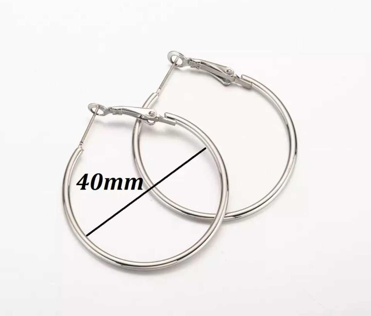 Metal Earrings - Hoops