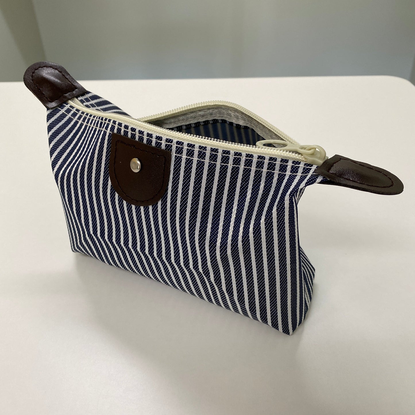 Travel Pouch - Blue Stripe