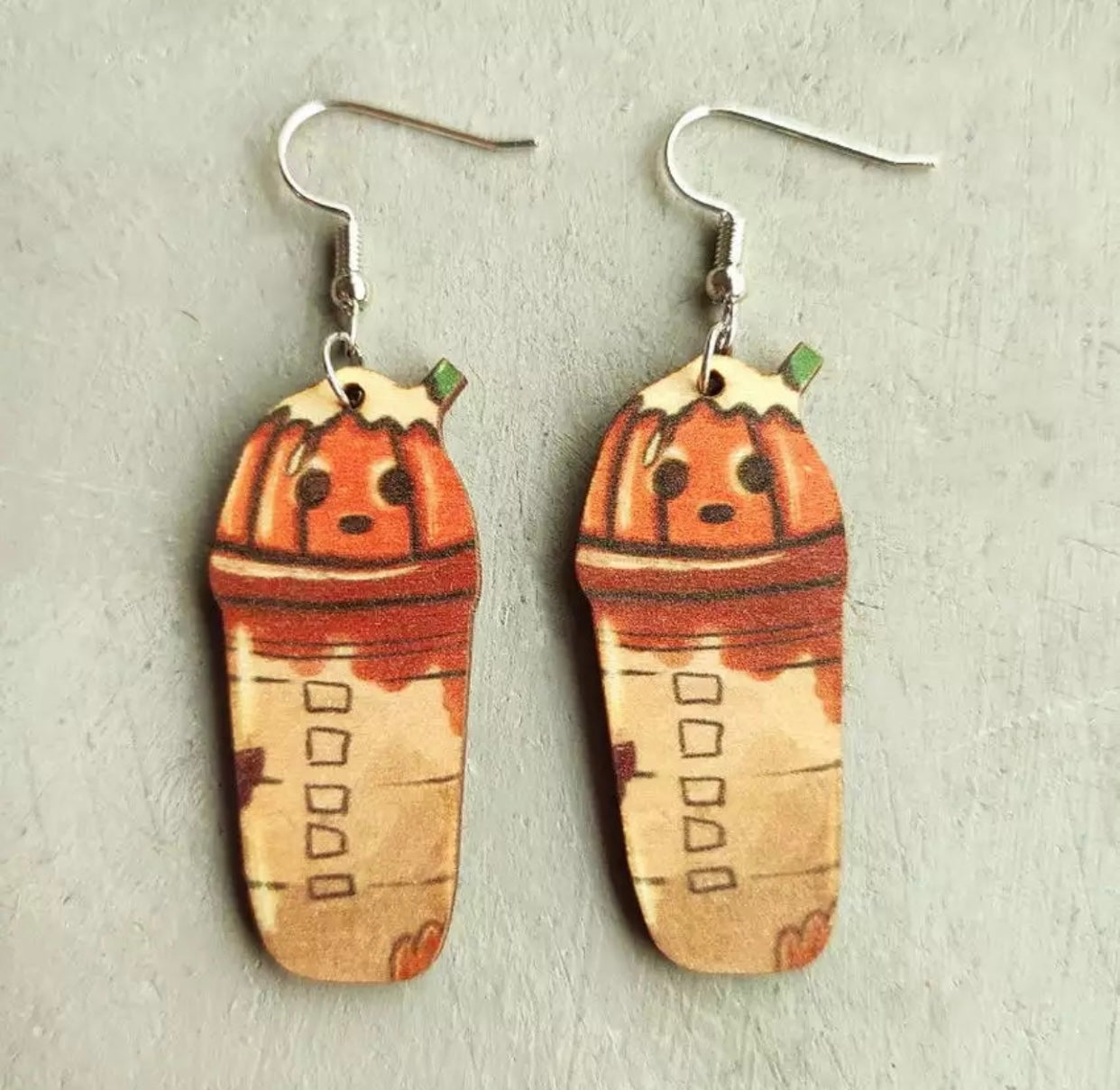Wooden Cutout - Pumpkin Frapp
