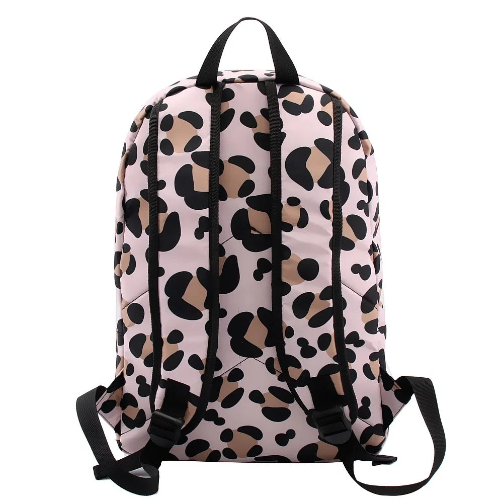 Backpack - Full Size Water Resistant - Animal Print