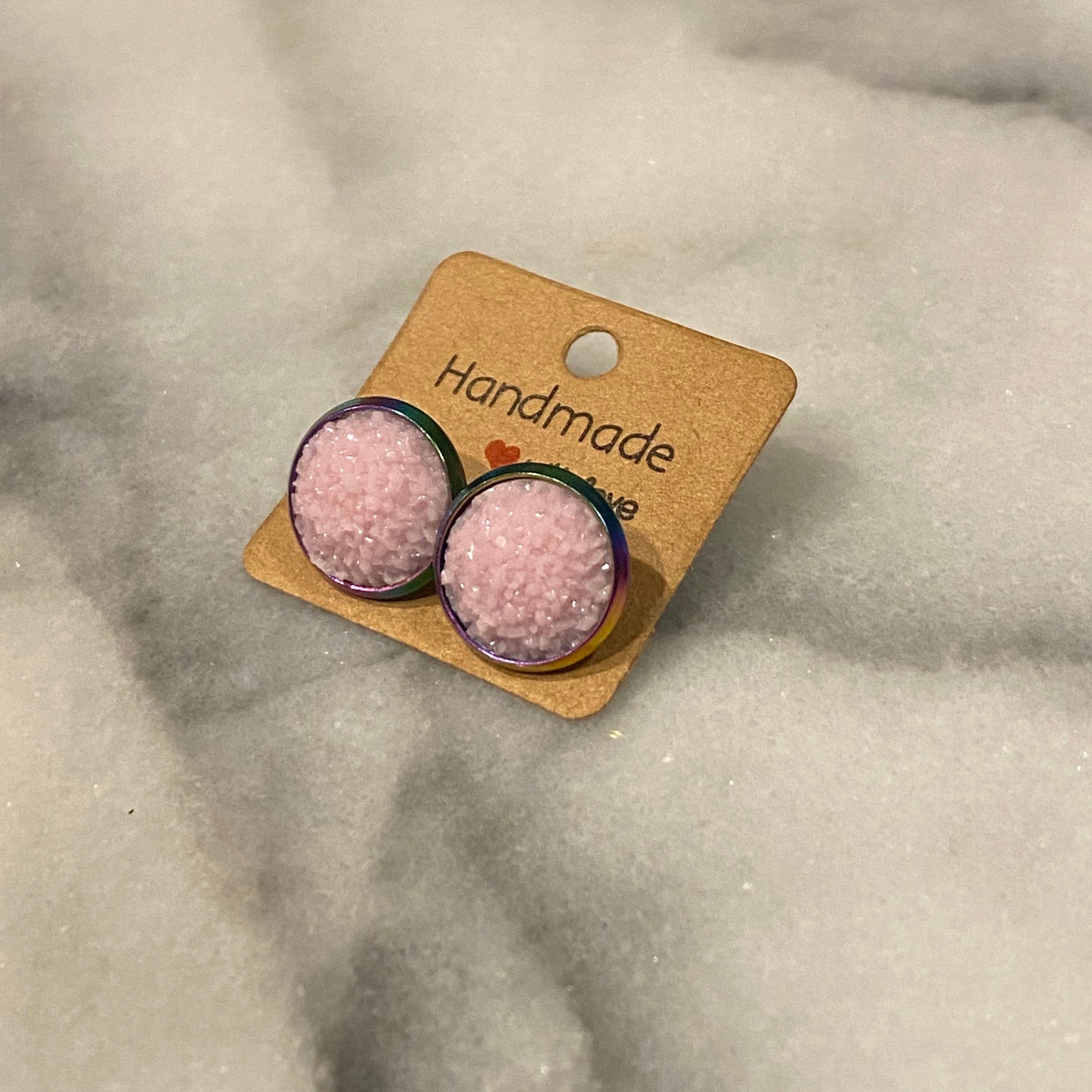 Druzy - Rainbow Oil Slick - 12mm