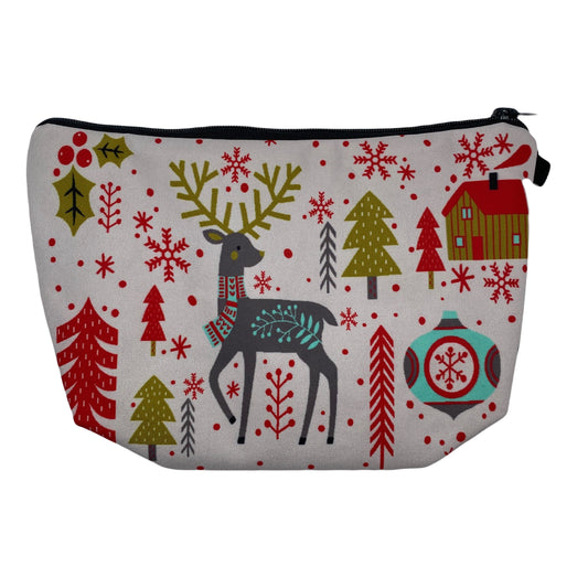 Pouch - Holiday - Reindeer Scarf