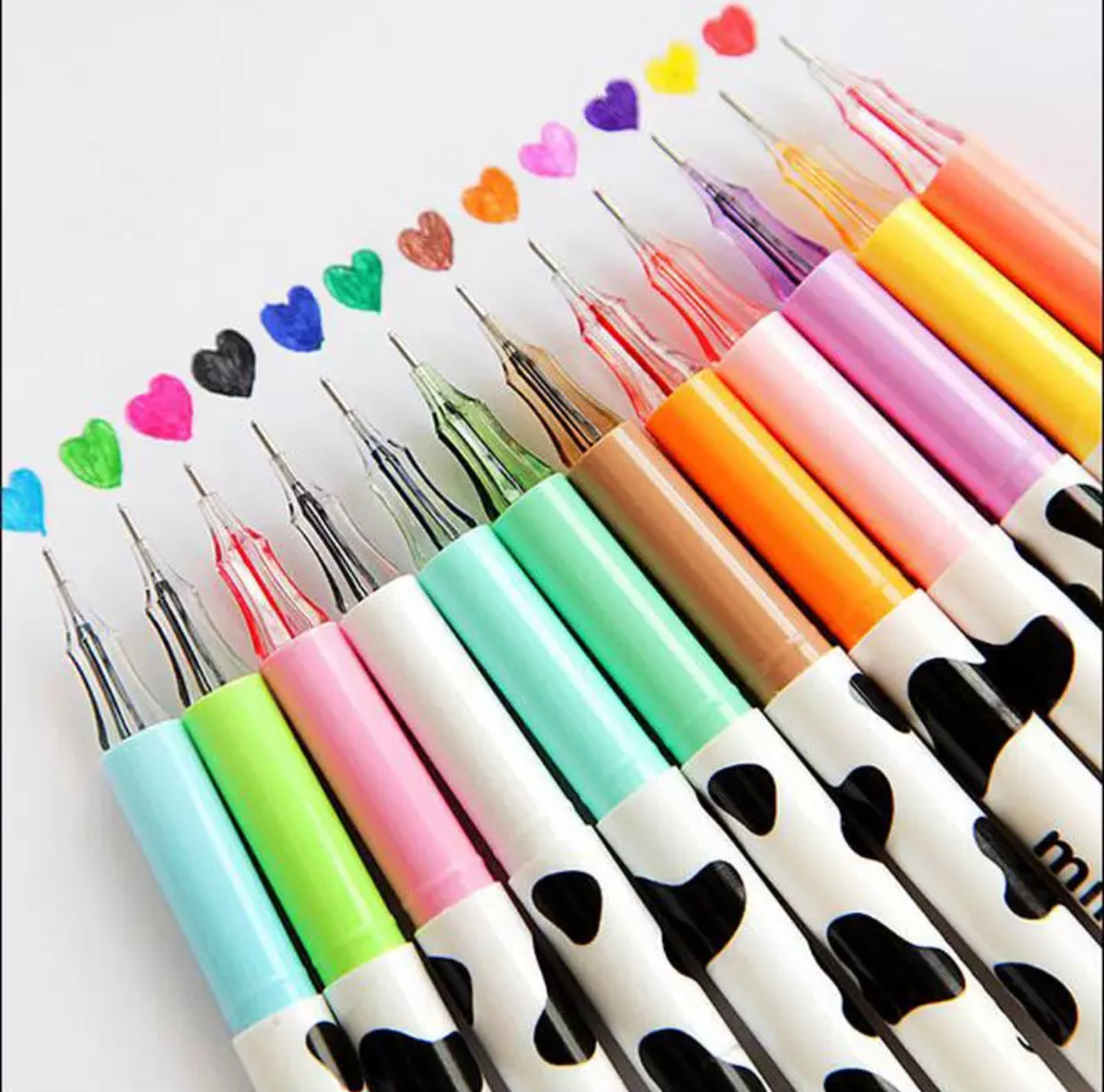 Pen - Milky Colored - Box of 12
