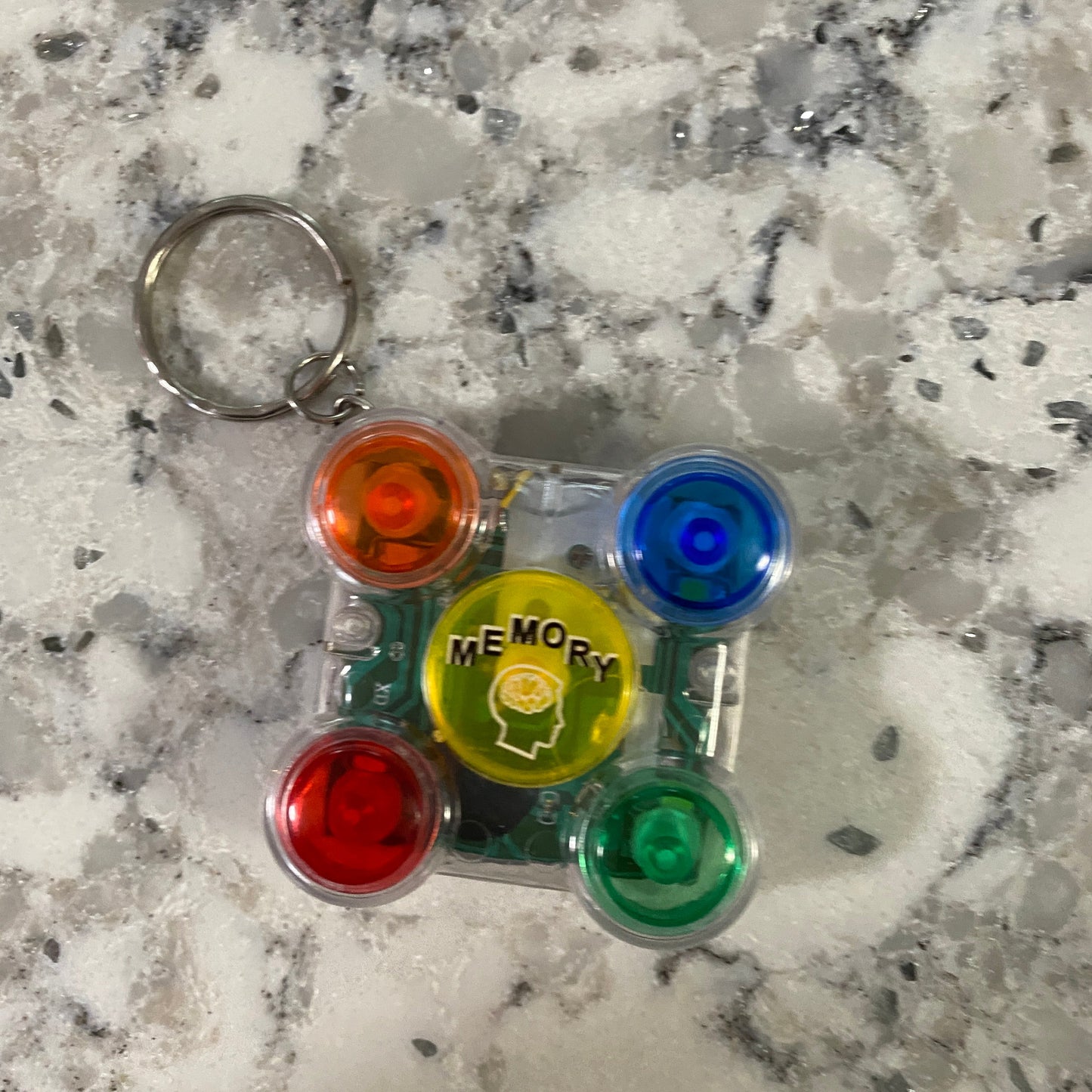 Memory Game Keychain