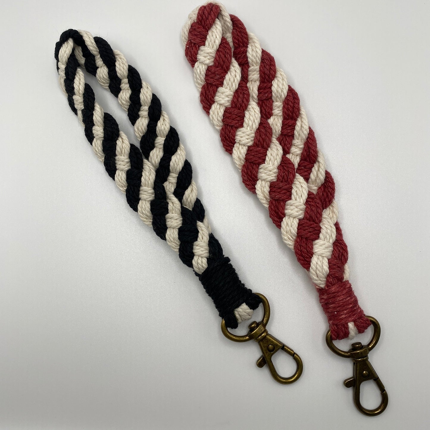 Keychain - Braided Macrame Bracelet