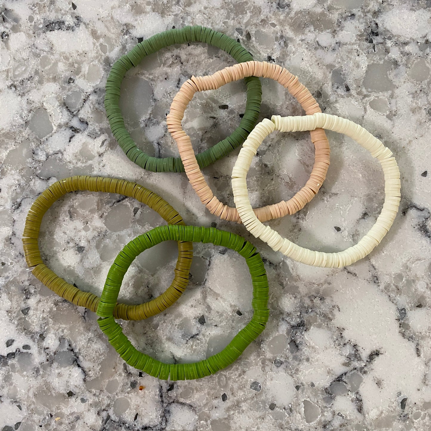Bracelets - Stackable Clay - Set of 2