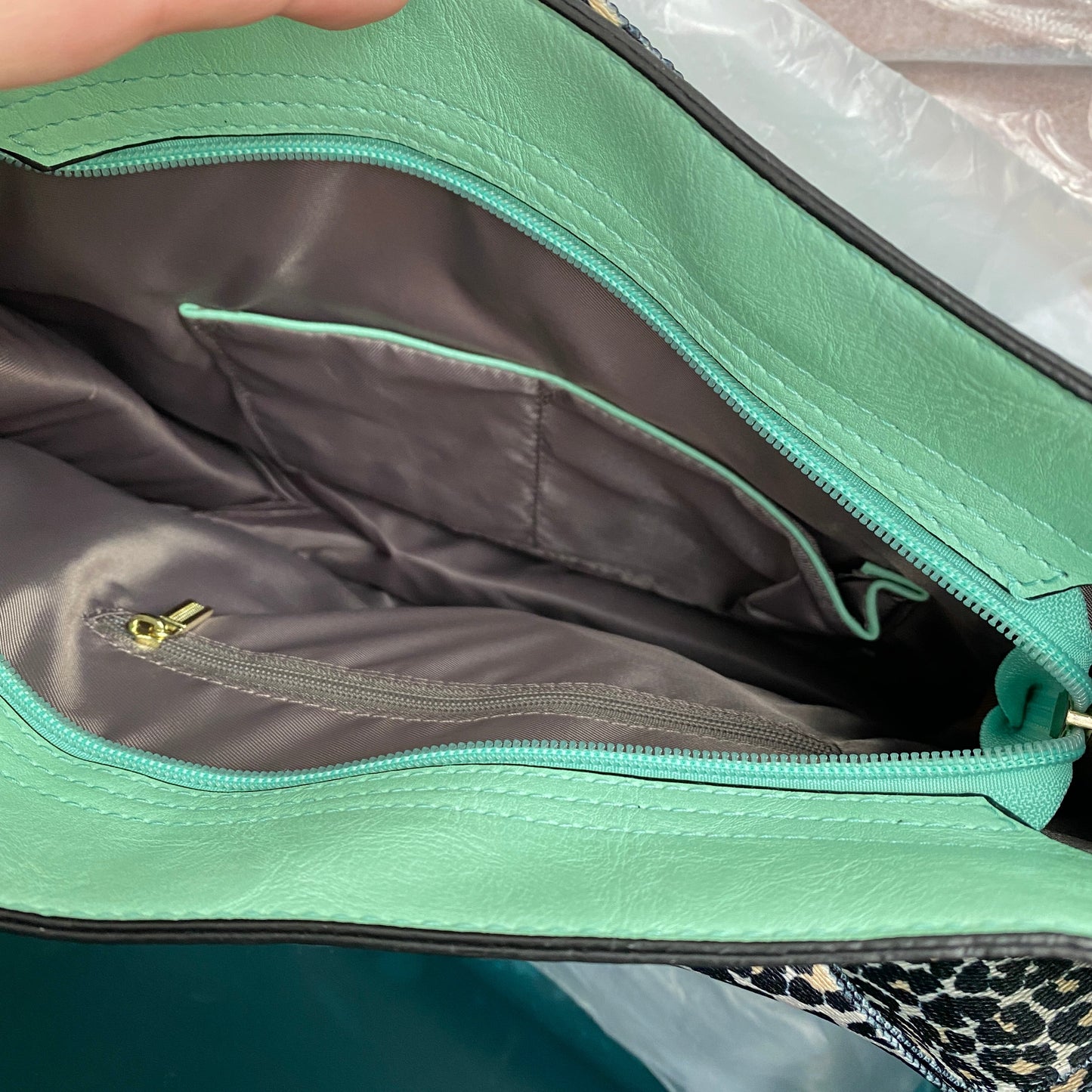 Aubree Crossbody Purse - Mint