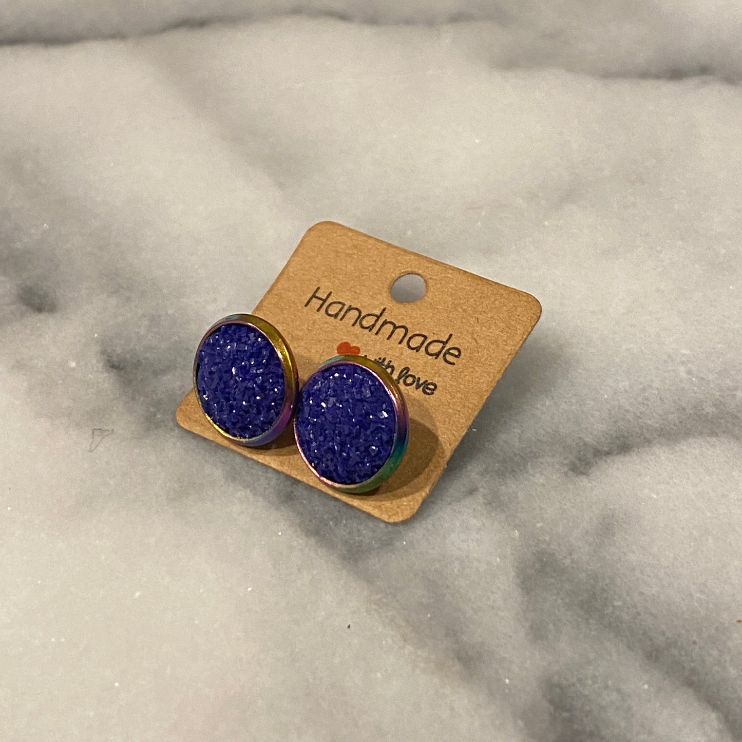 Druzy - Rainbow Oil Slick - 12mm