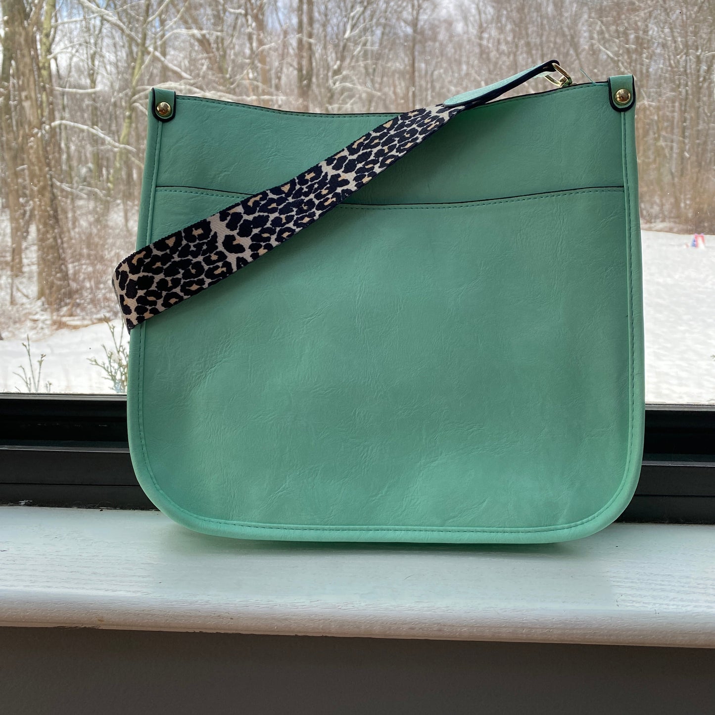 Aubree Crossbody Purse - Mint