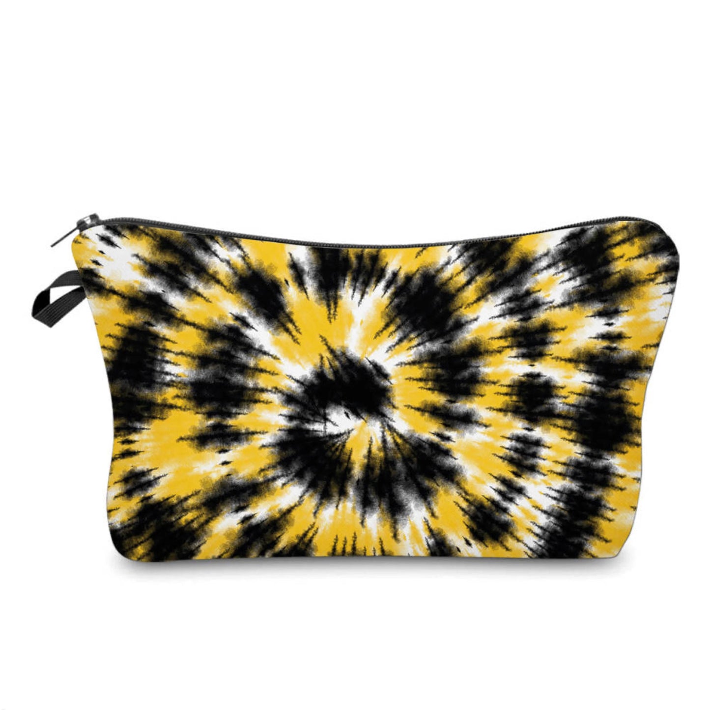 Pouch - Tie Dye Yellow Black