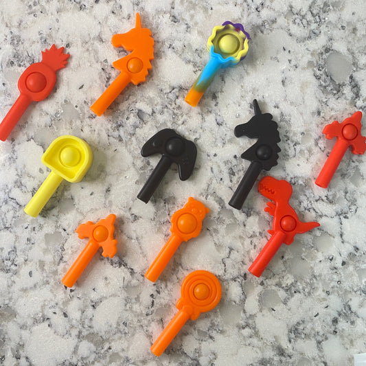 Pencil Topper Bubble Pop - Assortment