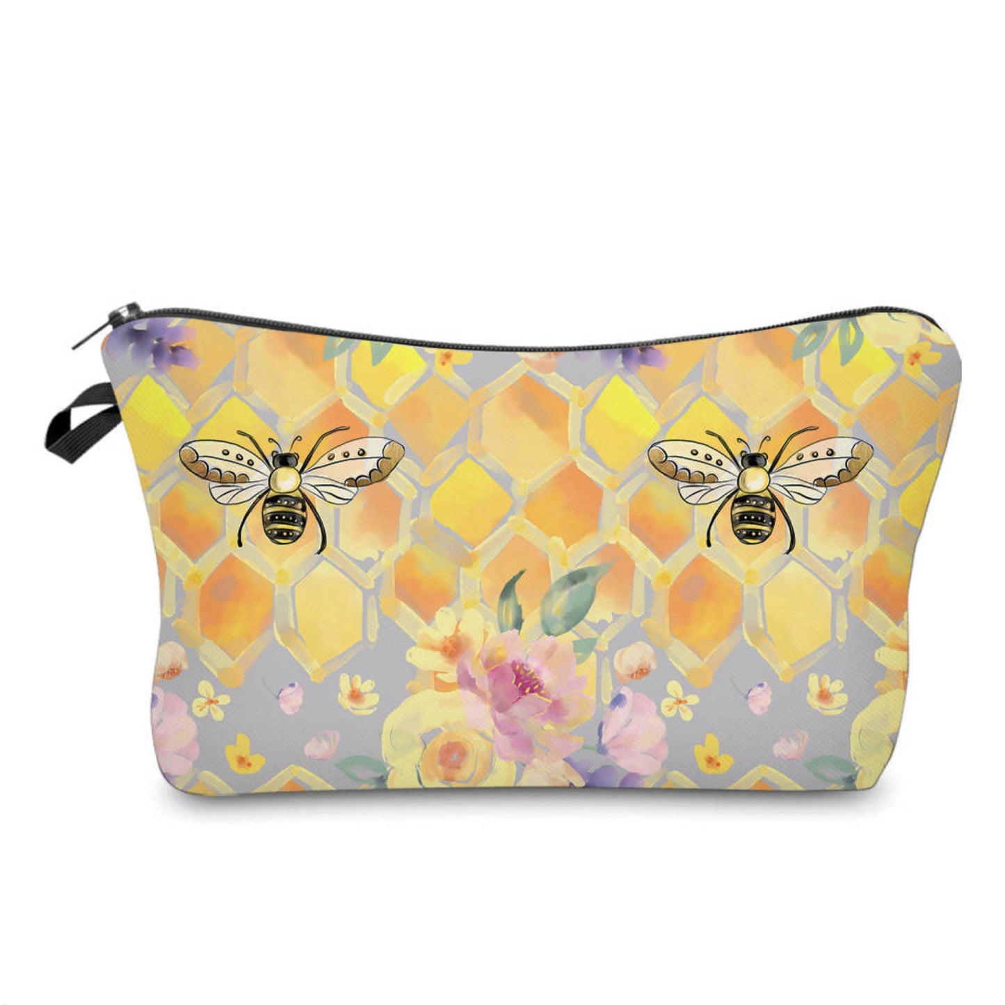 Pouch - Bee, Two Bees Floral