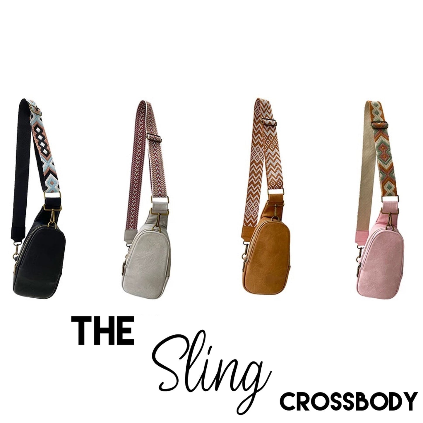 The Samantha Sling Crossbody - Solids