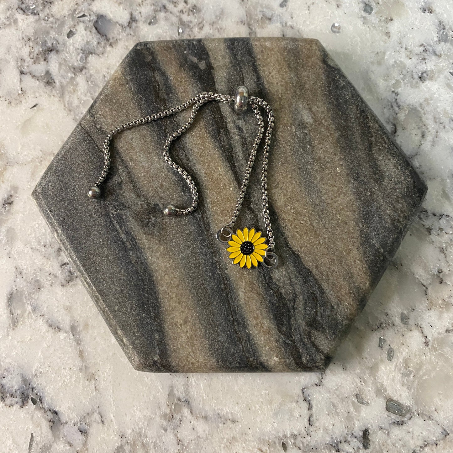 Bracelet - Sunflower Adjustable