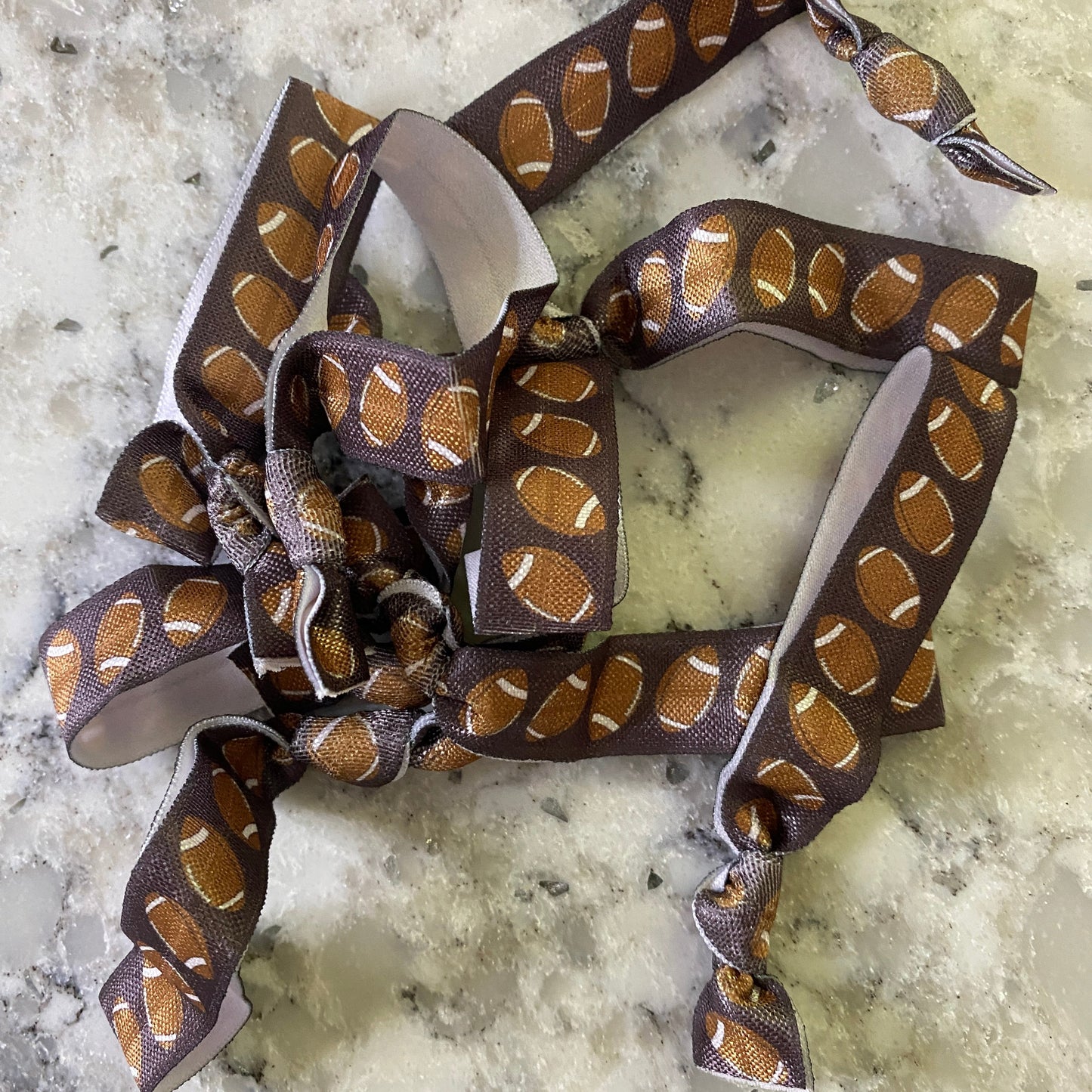 Hair Ties - Football