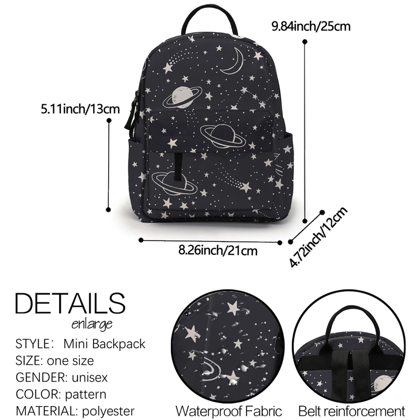 Mini Backpack - Prints #1