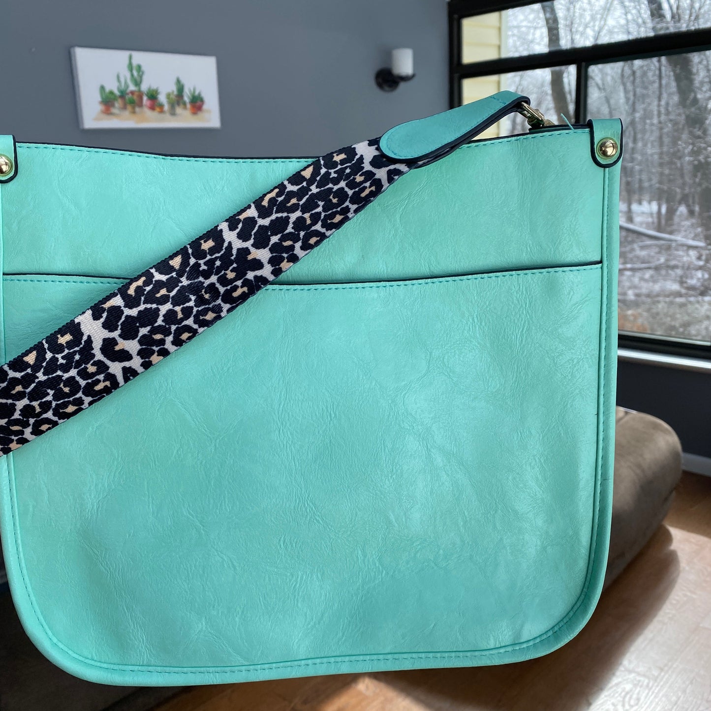 Aubree Crossbody Purse - Mint