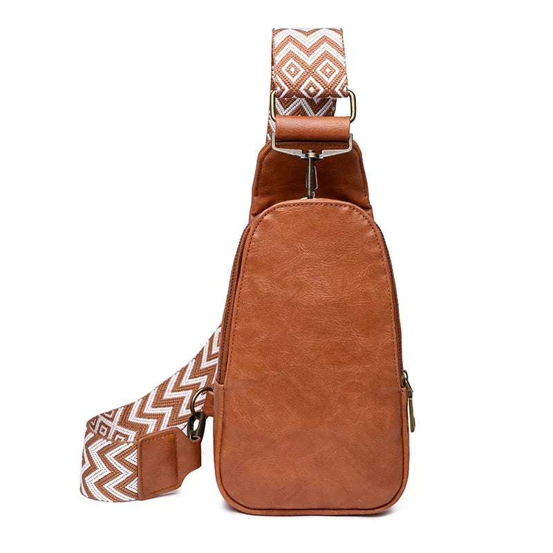 The Samantha - Sling Crossbody - Faux Leather - PREORDER