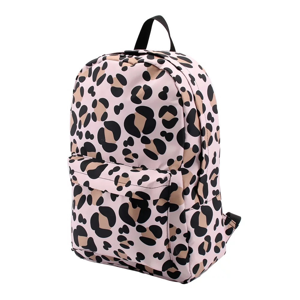 Backpack - Full Size Water Resistant - Animal Print