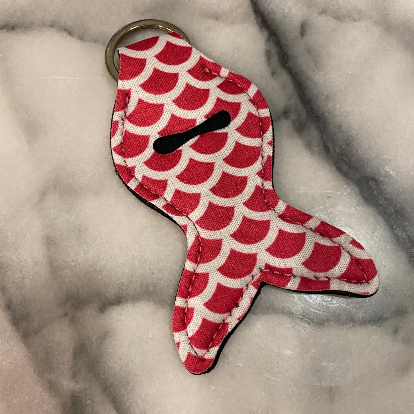 Neoprene - Mermaid Tail Chapstick Holder