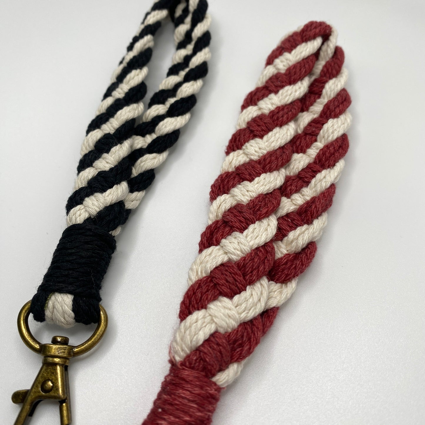 Keychain - Braided Macrame Bracelet