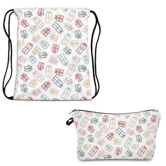Drawstring & Pouch Holiday Set - Gift Boxes