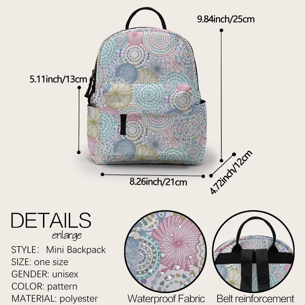 Mini Backpack - Prints #1