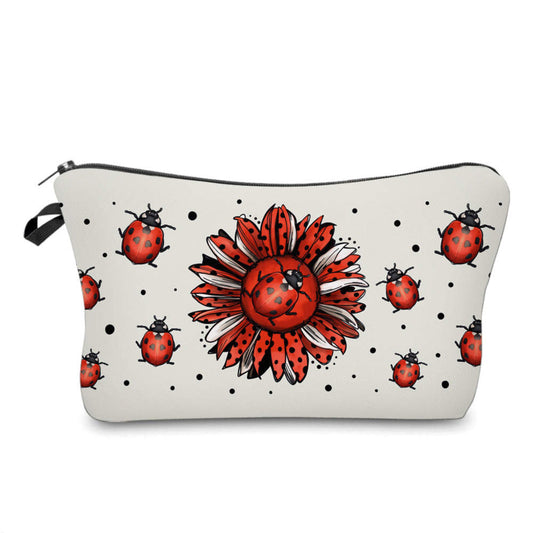 Pouch - Ladybug Sunflower