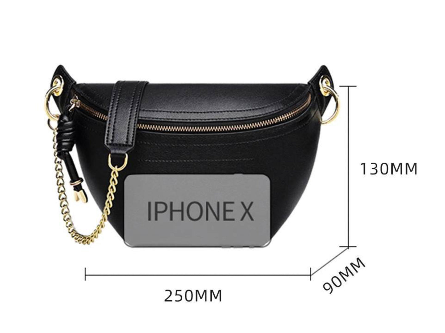 The Fanny Sling Crossbody - Faux Leather