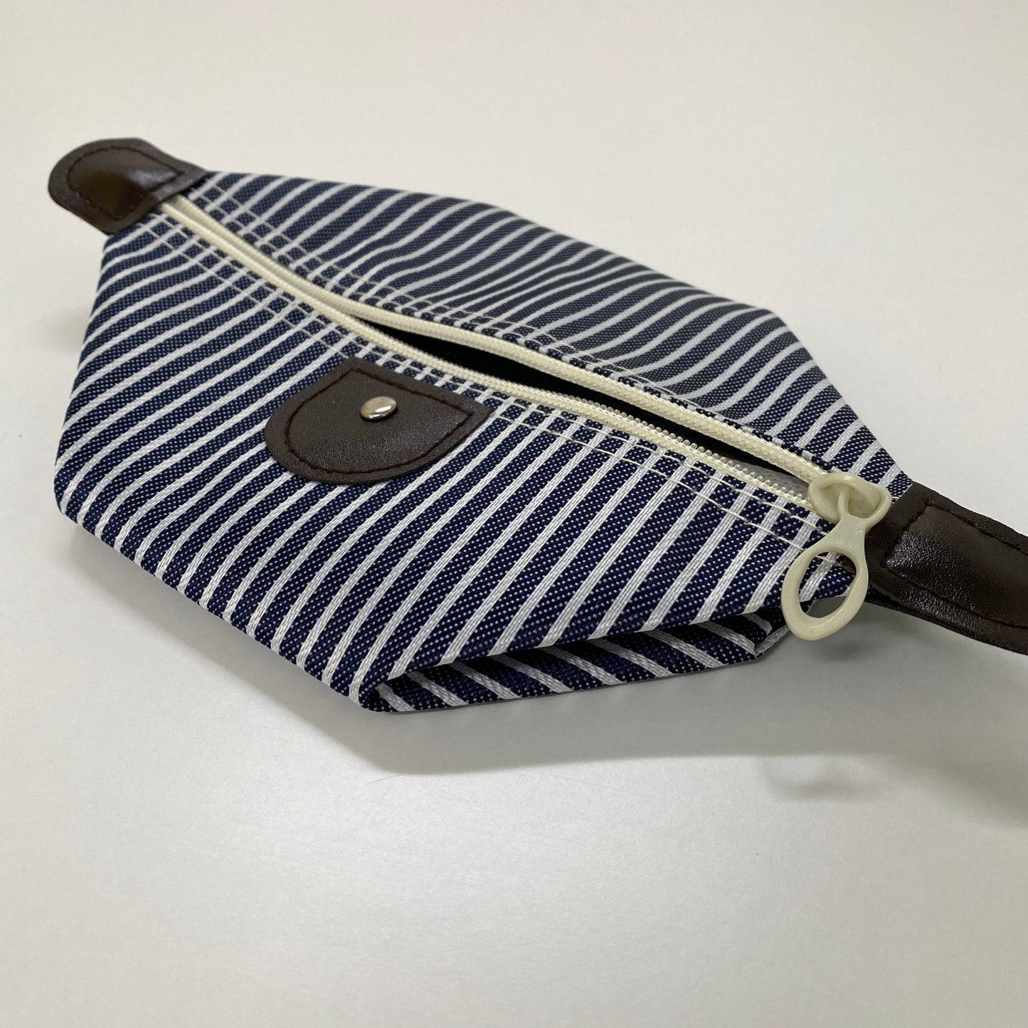 Travel Pouch - Blue Stripe