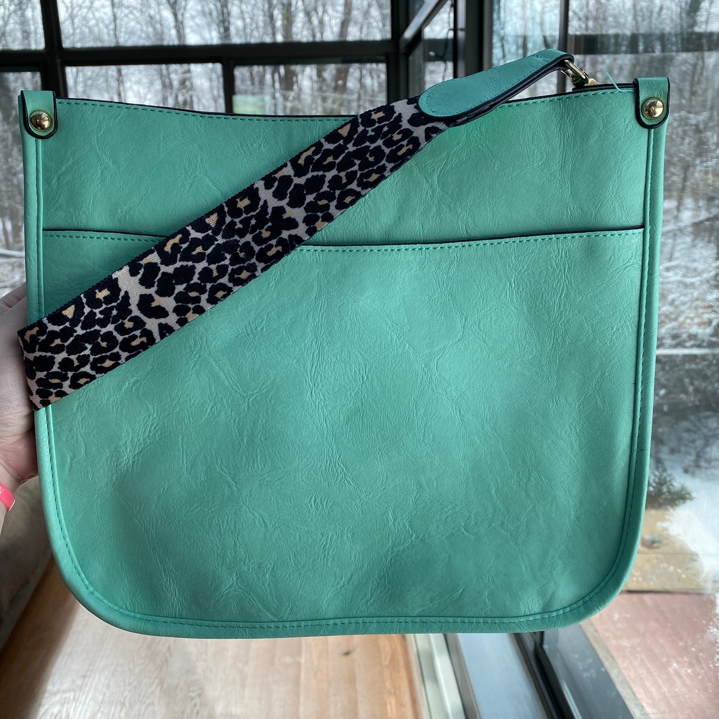 Aubree Crossbody Purse - Mint