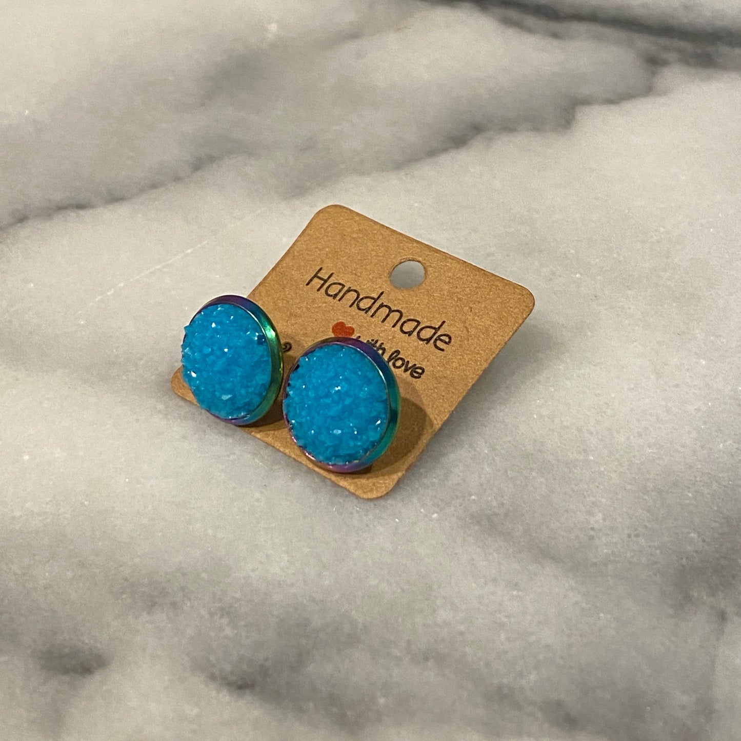 Druzy - Rainbow Oil Slick - 12mm