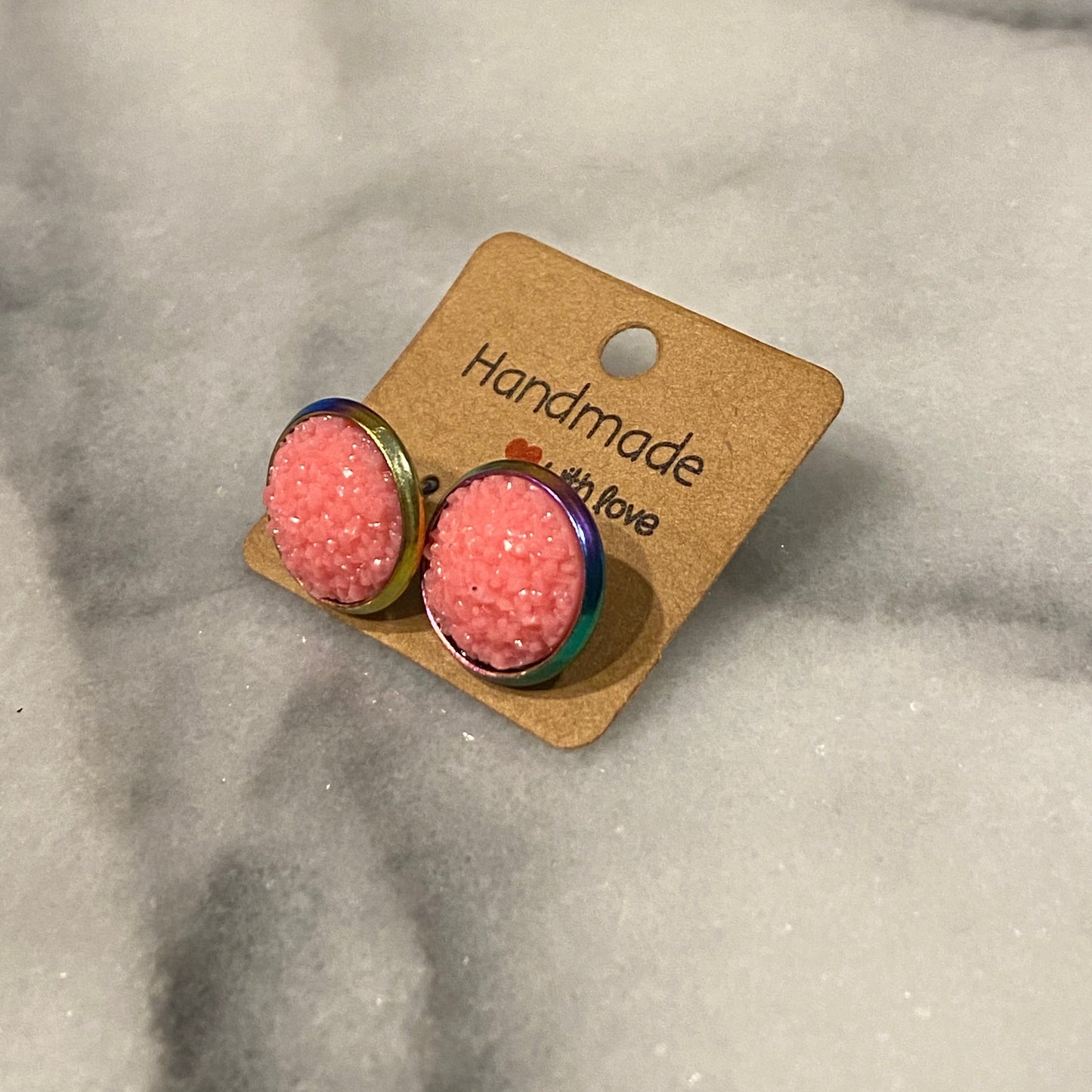 Druzy - Rainbow Oil Slick - 12mm
